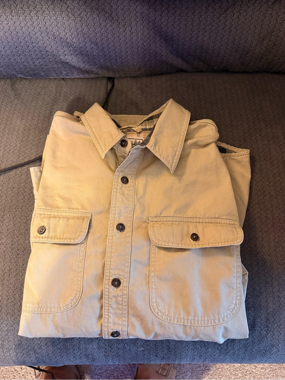 LL Bean long sleeve button up